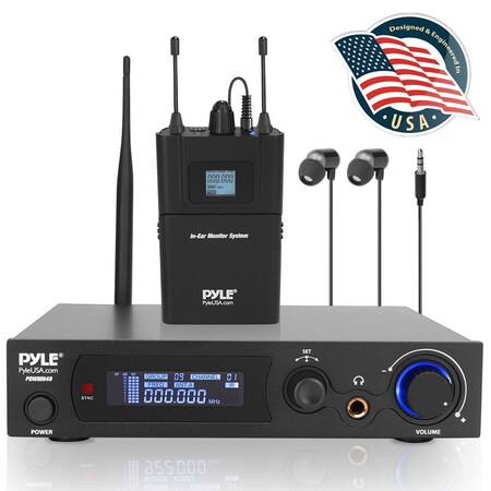 Pyle In-Ear Monitor & Receiver System PDWMN49